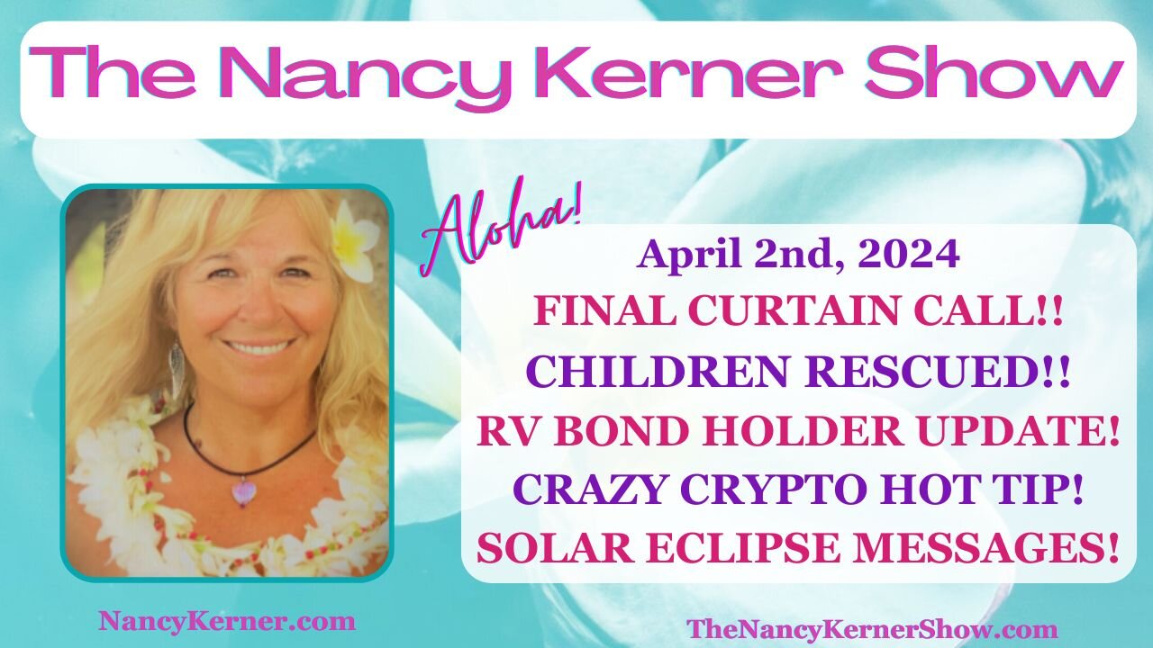 Final Curtain Call - Children RESCUED - RV Update - Crazy Crypto Hot Tips - Solar Eclipse Decoded