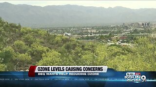 Ozone levels causing concerns