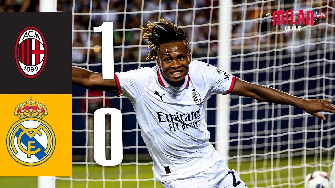Chukwueze stars in our second US Tour win | AC Milan 1-0 Real Madrid | Highlights