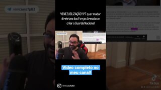 VENEZUELIZAÇÃO? PT quer mudar diretrizes das Forças Armadas e criar a Guarda Nacional PARTE 2