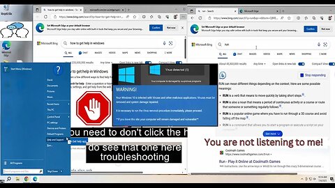 Scammer at Windows Can't Get Me To Follow Directions