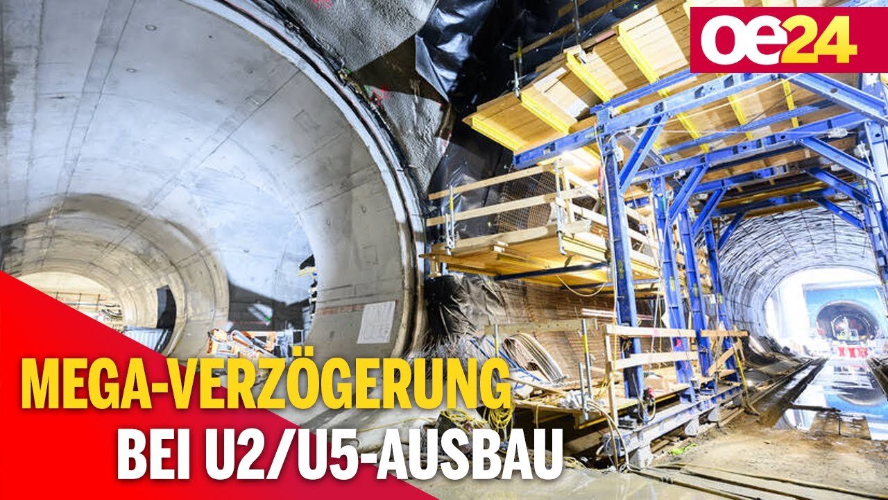 €300 Mio. teurer: Mega-Verzögerung bei U2/U5-Ausbau