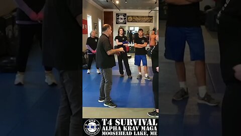 Don't kick the groin and run! #selfdefense #kravmaga #jamiearute #martialarts #womensselfdefense
