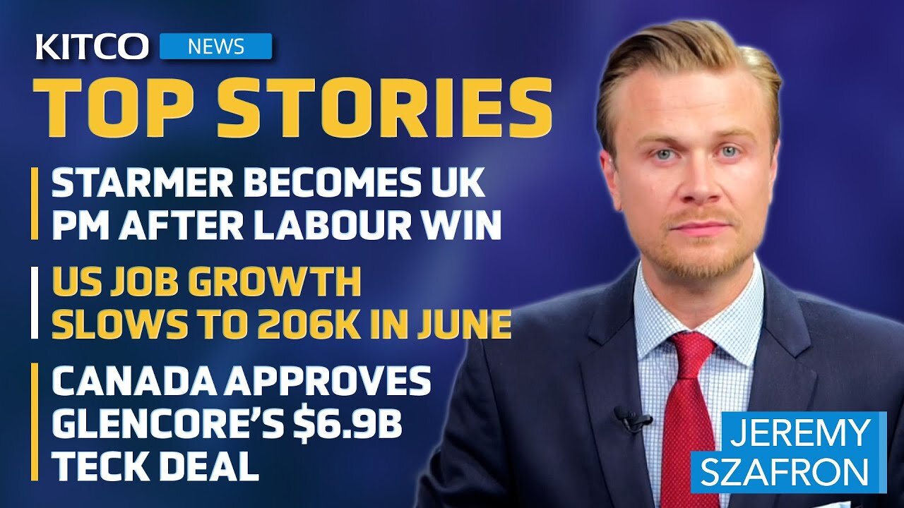 New UK PM Promises Change, US Job Growth Slows, Canada Approves Glencore’s $6.9B Teck Deal