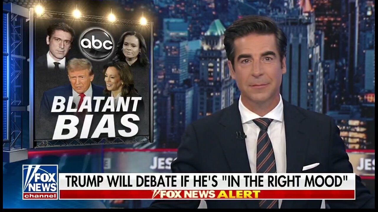 Watters Reveals Trump's Debate Strategy