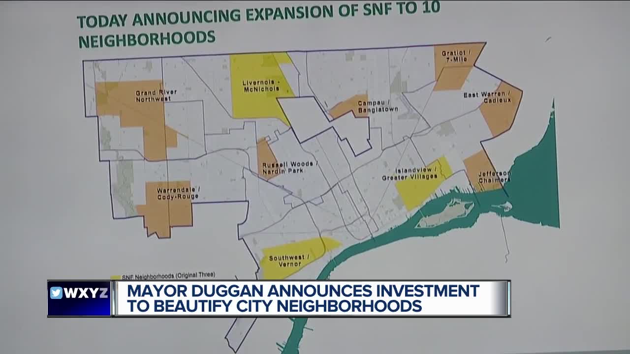 Companies investing $35 million in ten Detroit neighborhoods