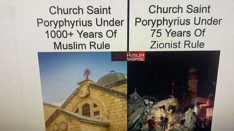 Church of Poryphyrius Destroyed