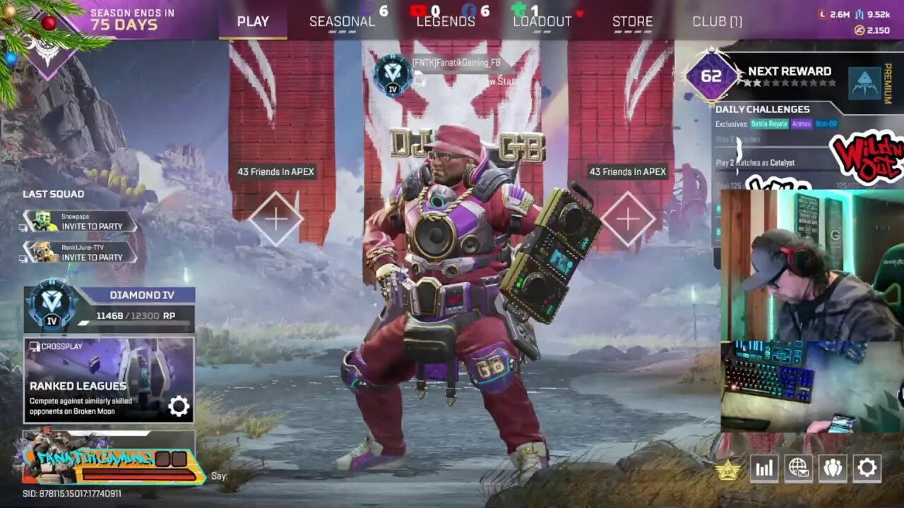 GBye November, Hello December! [Apex Ranked]