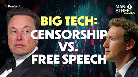 Should Big Tech Censor Speech? | Man on The Street