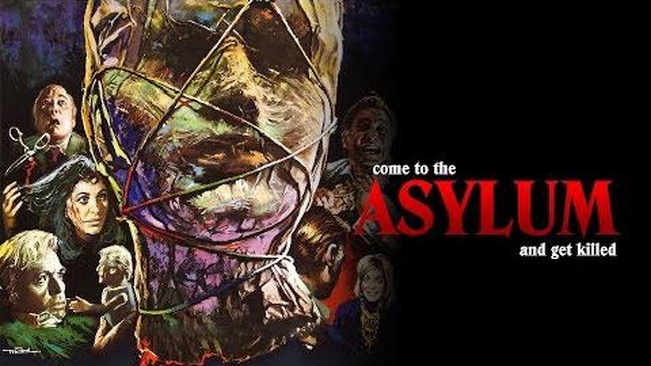 ASYLUM 1972 Mental Institution Holds Four Fables of Fright FULL MOVIE HD & W/S