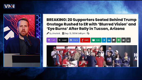 The Strange Case of the 20 Trump Supporters Suffering From ‘Burning’ Eyes After Trump Rally