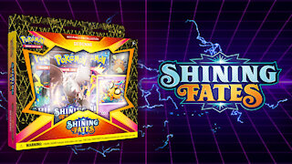 Opening A Pokémon Shining Fates Dedenne Pin Box!