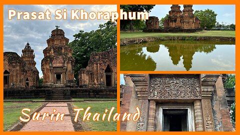 Prasat Si Khoraphum - 11th Century Khmer Temple - Best Ruin In Surin - Thailand 2024