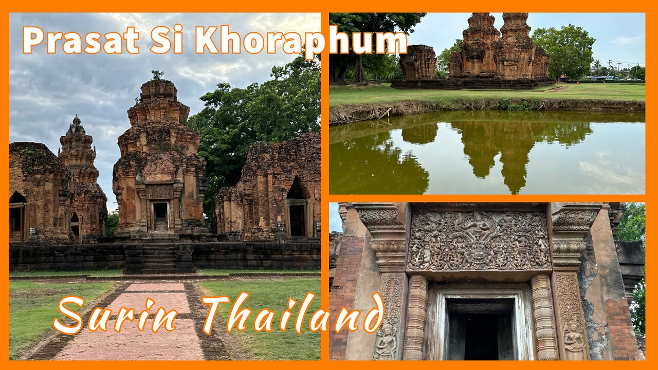 Prasat Si Khoraphum - 11th Century Khmer Temple - Best Ruin In Surin - Thailand 2024