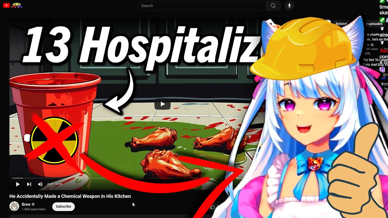 Milkymew reacts to Brew's Restaurant Employee Accidentally Makes Chemical Weapon