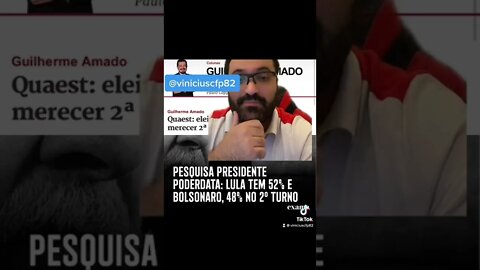 REELEIÇÃO! Pesquisas indicam tendência de virada no 2o turno.