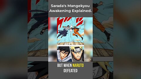 How did Sarada awaken her MS so easily?