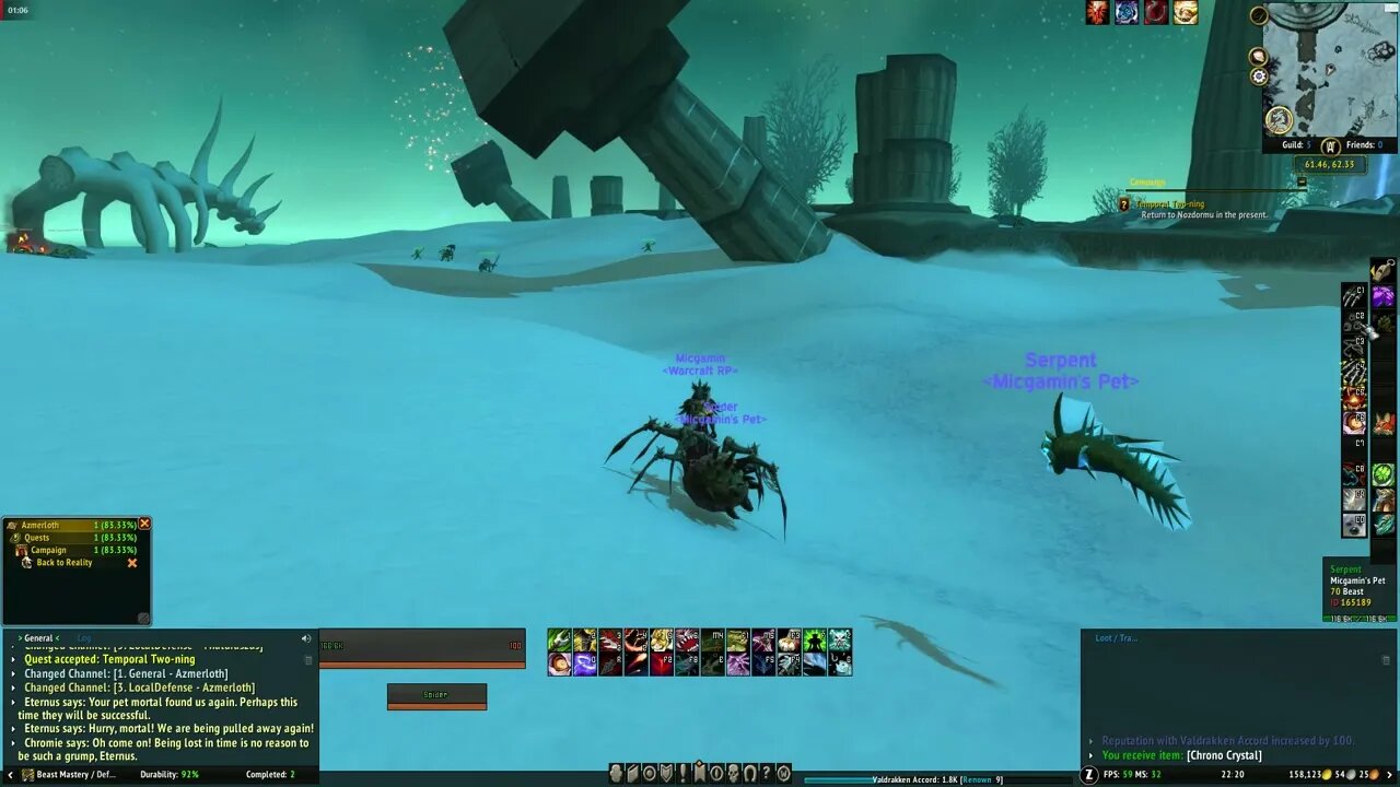 World of Warcraft Dragonflight Temporal Two-ning