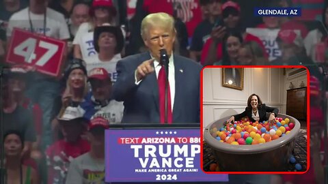 Donald Trump Polls Arizona Voters On Kamala Harris Nickname: ‘Do I Call Her Comrade Kamala?’