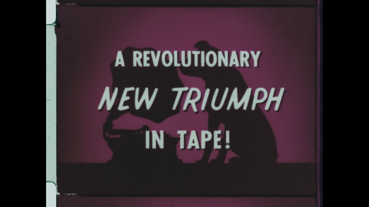 Revolutionary New Triumph In Recording! (1958 Original Colored Film)