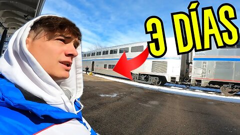 Asi Termina el Tren que Atraviesa Todo Estados Unidos (+88hrs)