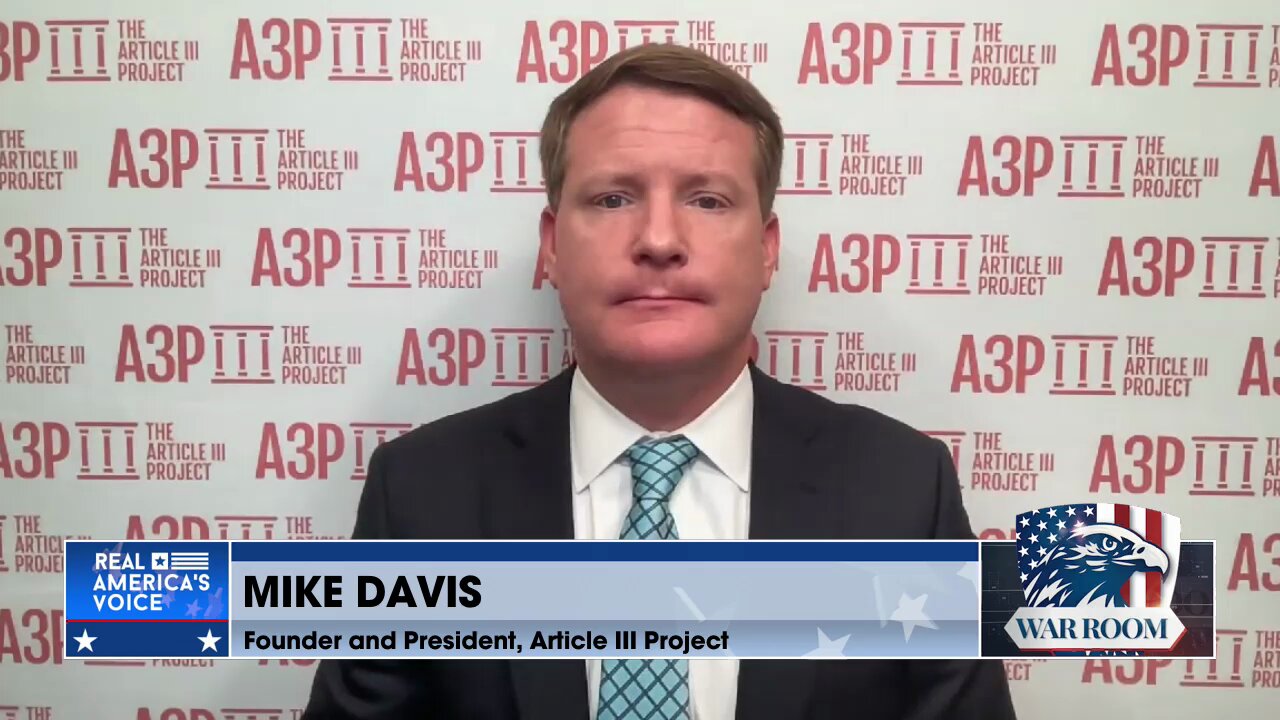 Mike Davis: Trump Had "Right" To Object The Fraudulent '24 Election Yet Democrats Rage "Lawfare"