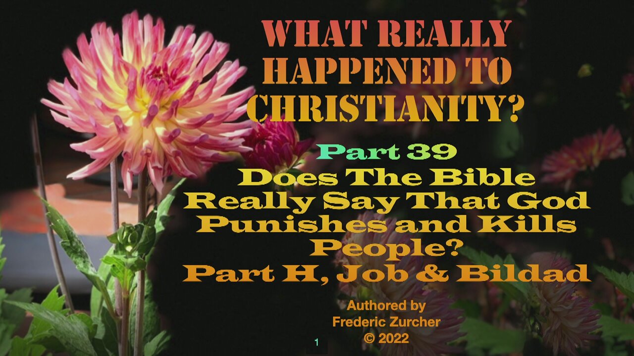 Fred Zurcher on What Really Happened to Christianity pt39