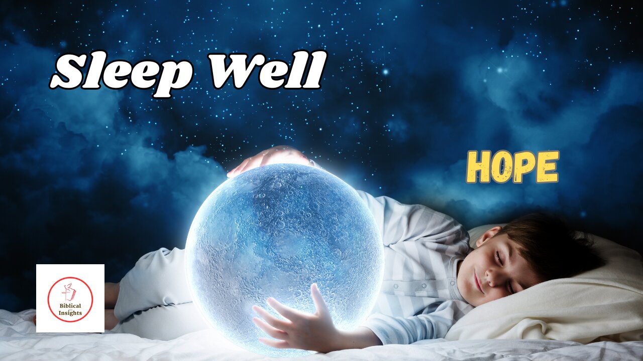 Sleep Well: Bedtime Devotion with #Bibleverses