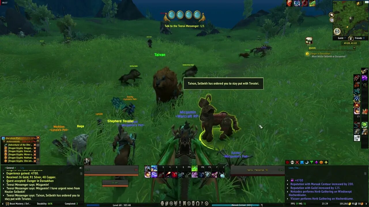 World of Warcraft Dragonflight Danger in Daruukhan