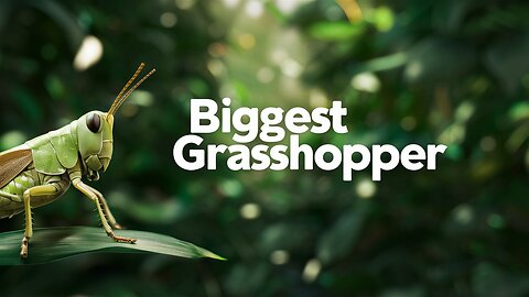 Discover AMAZING Grasshopper Videos!