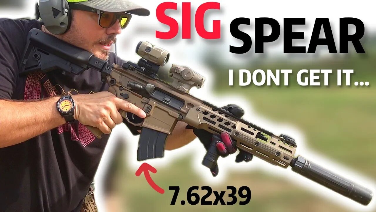 THE SIG SPEAR LT IN 7.62X39: It fails at being a Draco