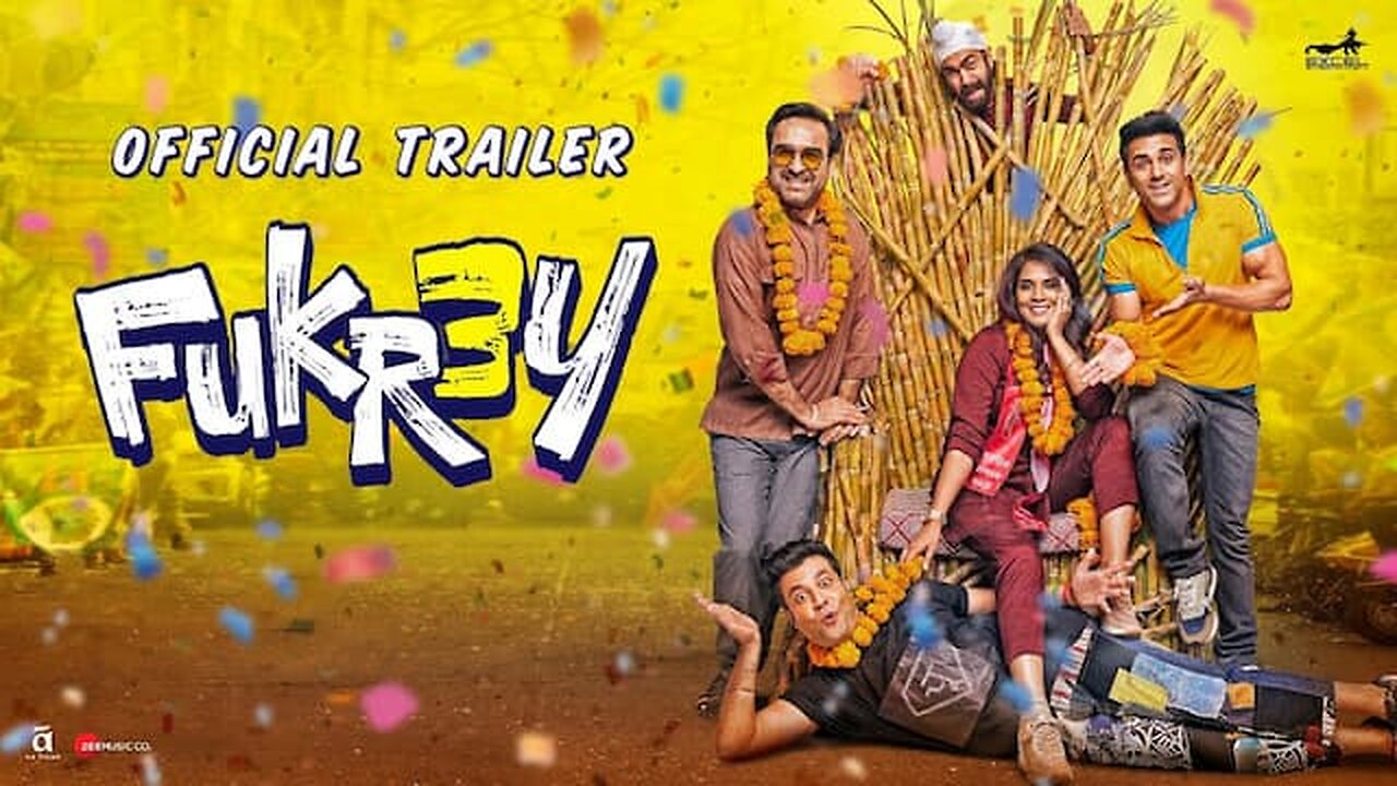 Fukrey 3| Official Trailer| Pulkit Samrat| Varun Sharma| Manjot Singh| Richa Chadha| Pankaj Tripathi
