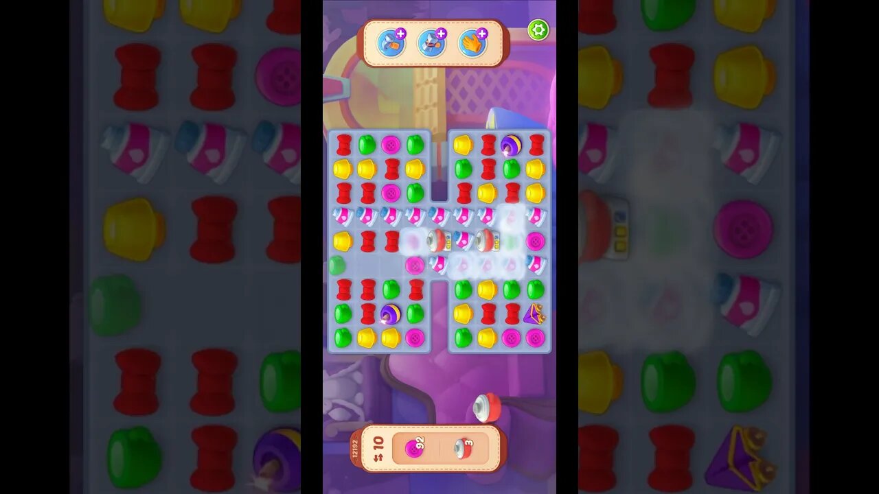 Shorts Playrix Homescapes Gameplay Walkthrough Level 12192