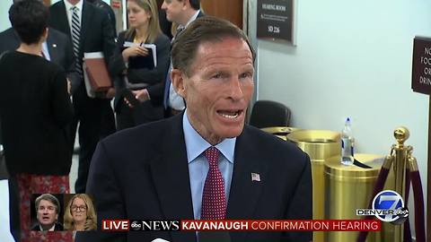 Sen. Blumenthal says prosecutor has strengthened Dr. Ford's allegations