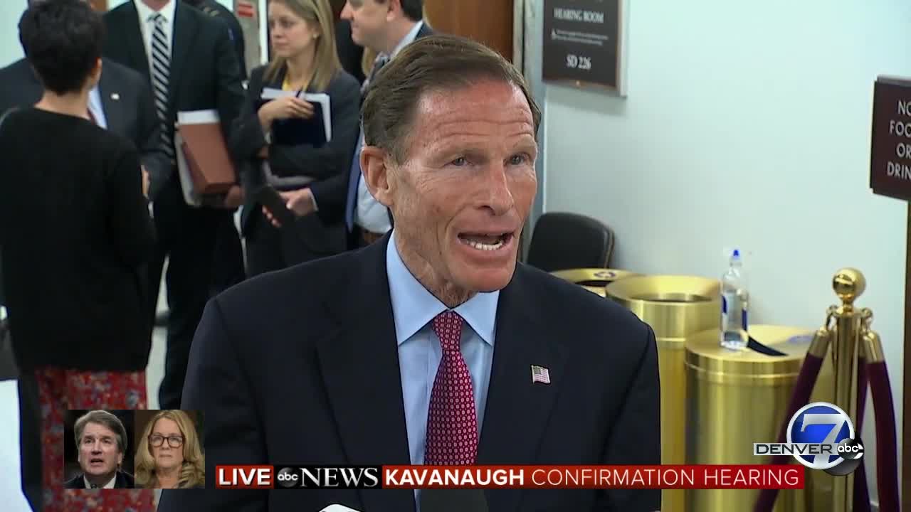 Sen. Blumenthal says prosecutor has strengthened Dr. Ford's allegations