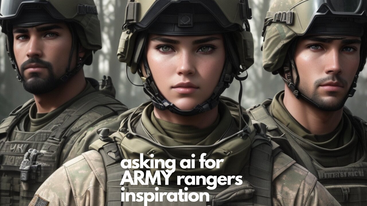 asking ai for inspiration from Rangers #motivation #army #rangers #ai #artificialintelligence