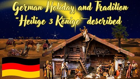 Heilige 3 Könige | German Traditions and Holidays | 6th of Jan | The 3 Kings