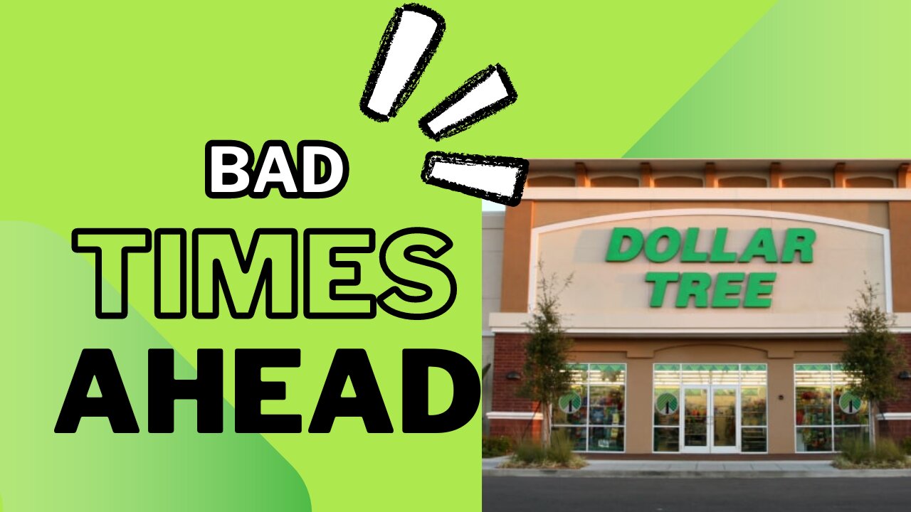 Dollar Tree Stock Craters With Bad Management