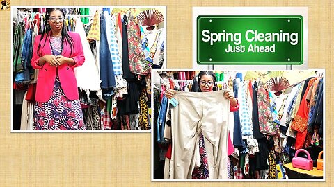 THE BIG PURGE HAS STARTED/ SPRING CLEANING MY WARDROBE Part 1