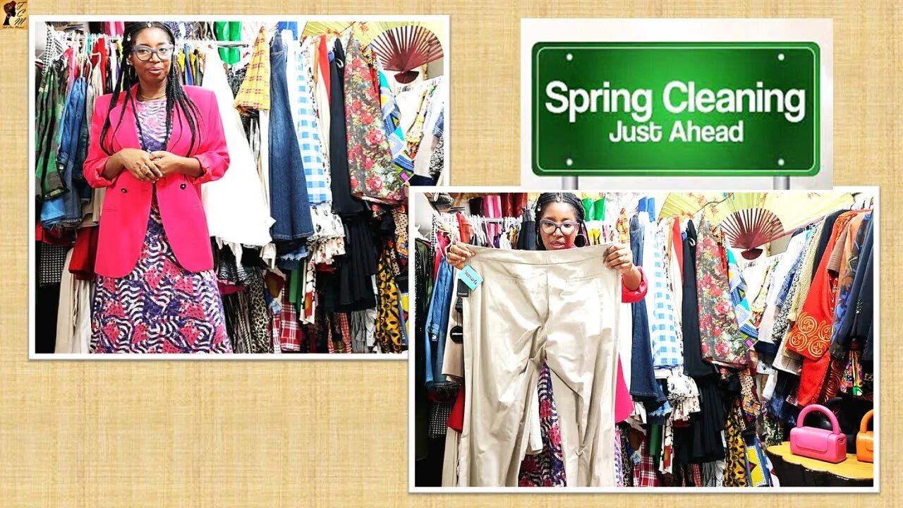 THE BIG PURGE HAS STARTED/ SPRING CLEANING MY WARDROBE Part 1