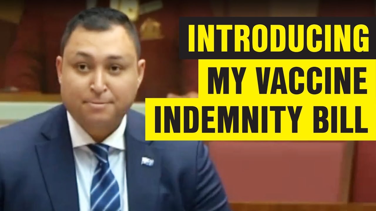 The Introduction Of My Vaccine Indemnity Bill