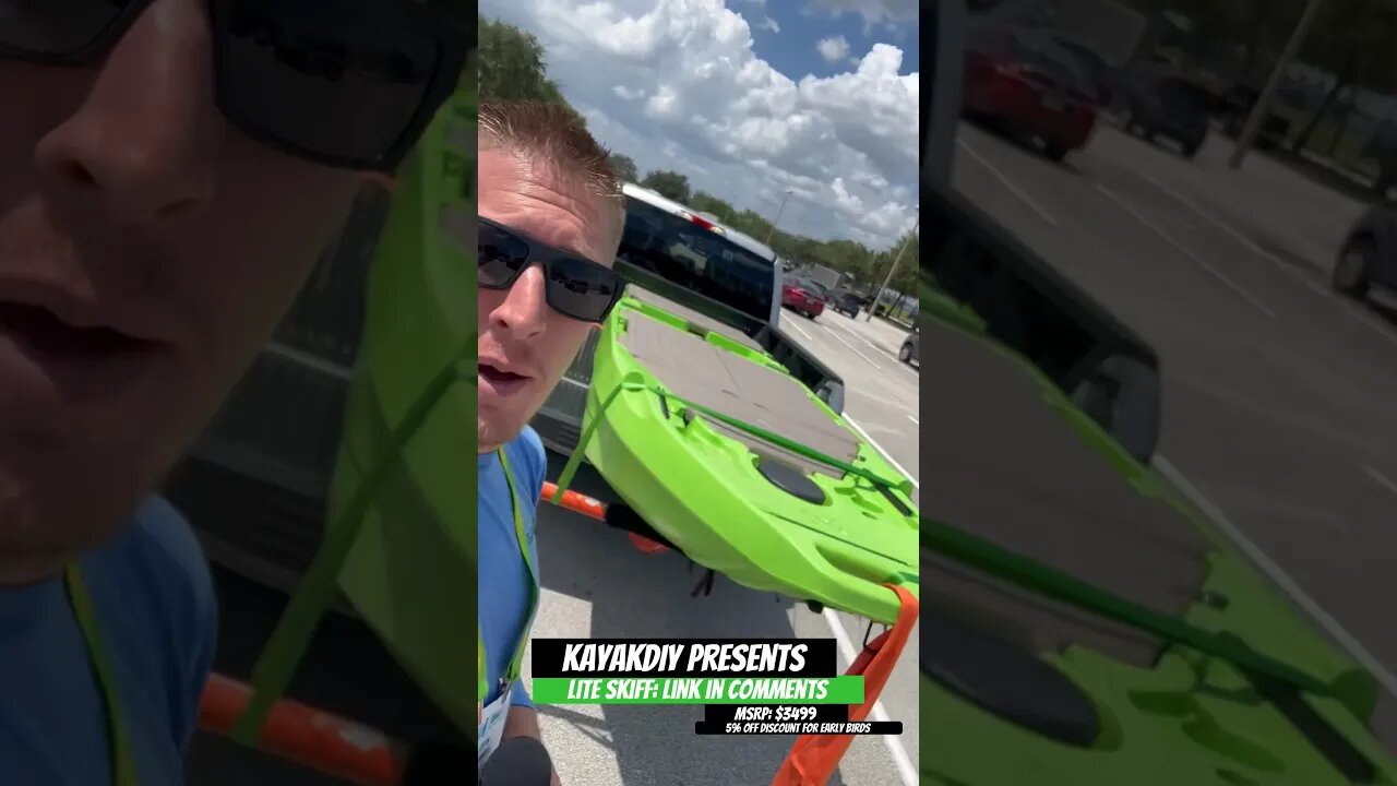 Meet Lite Skiff - my new truck boat #icast2023 #fishing #icast #teaser