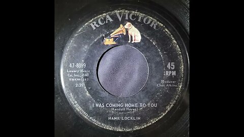 Hank Locklin – I Was Coming Home To You