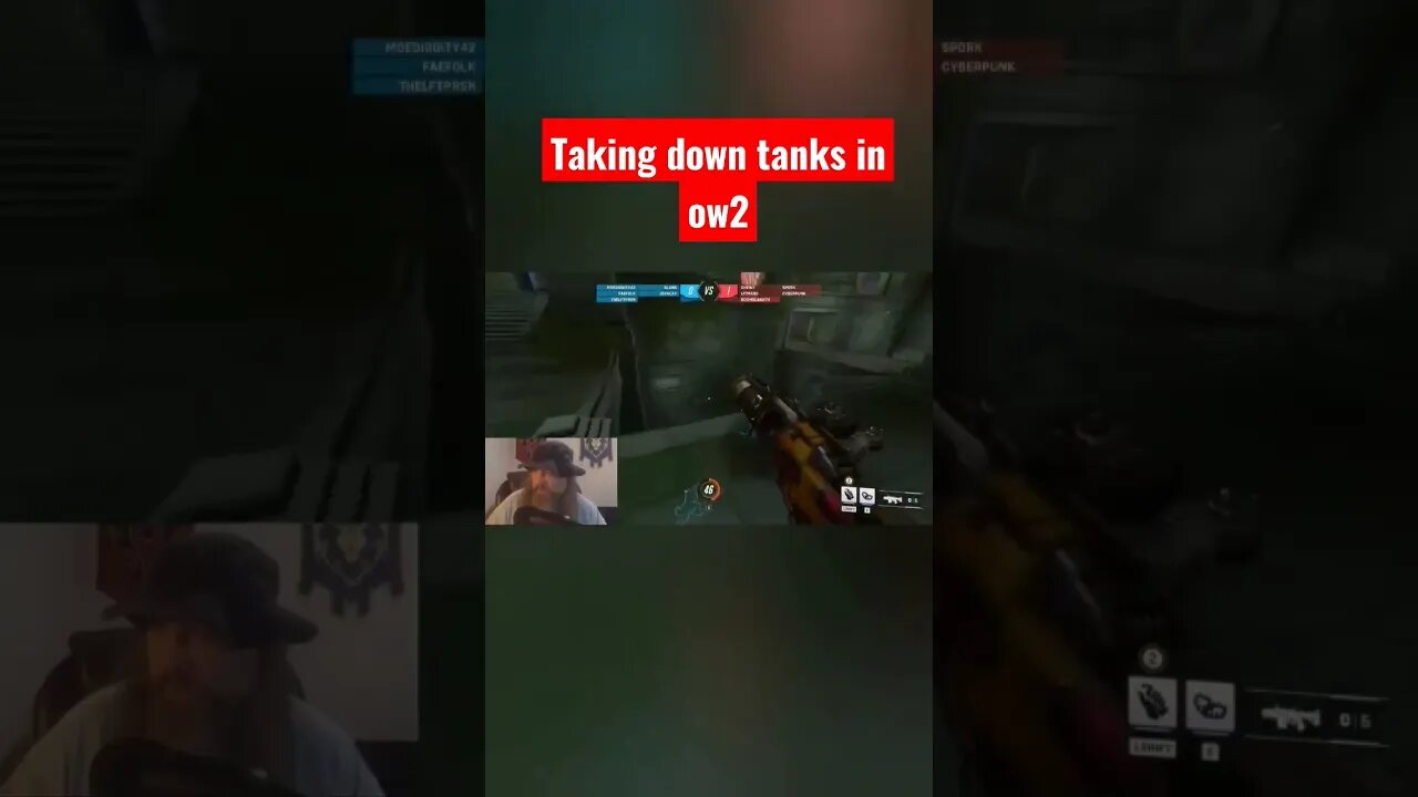 taking down tanks in #overwatch2 #shorts