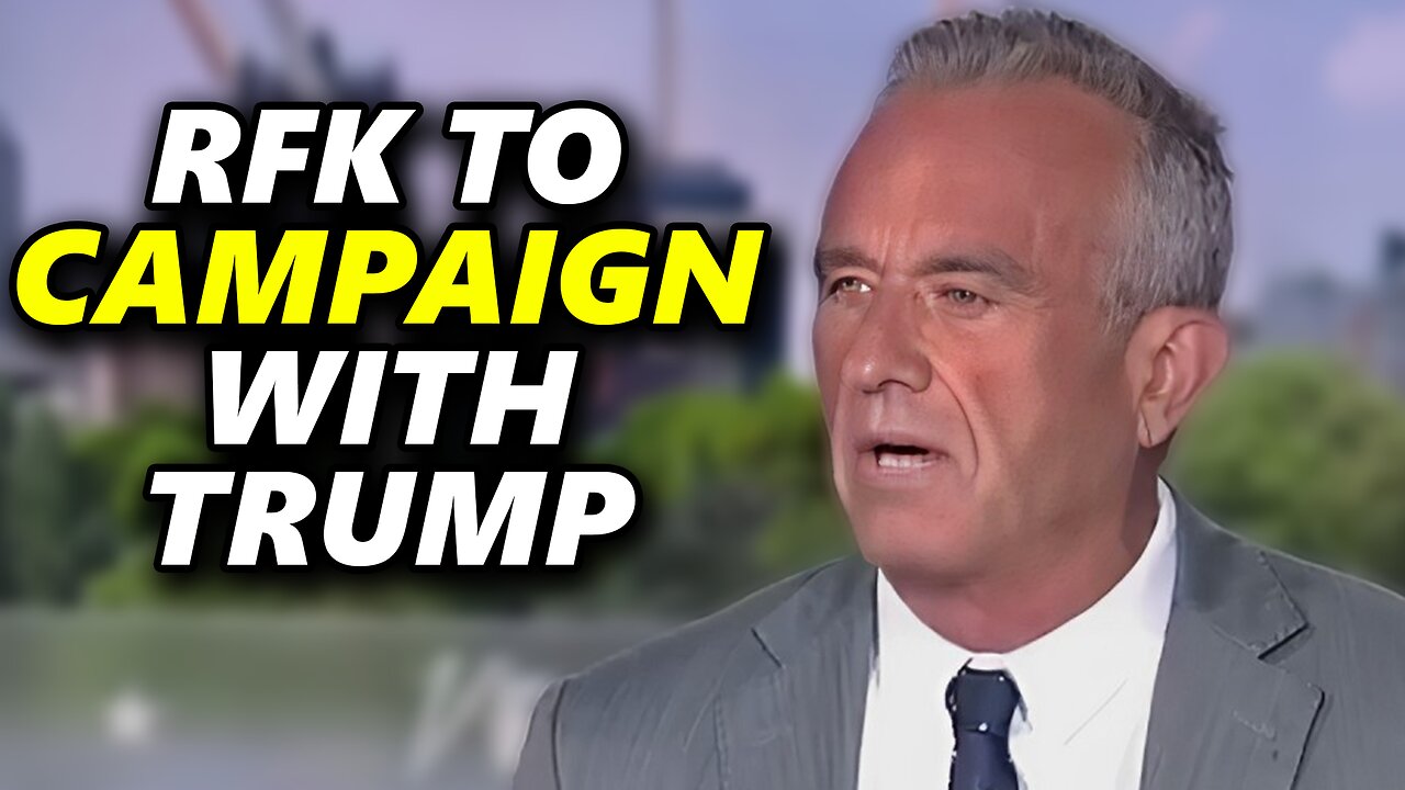 RFK Jr. Makes STUNNING Admission On WHAT'S NEXT For Him After Endorsing Trump