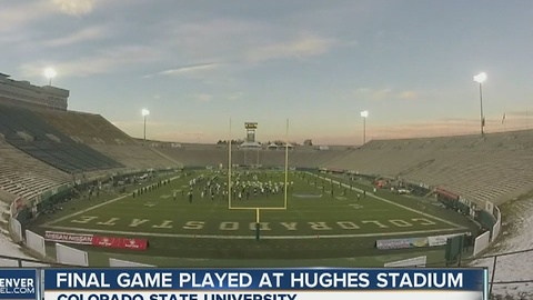Final glame played at Hugues Stadium