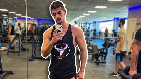 Viajo a BARCELONA a GRABAR SM PODCAST (Entreno de hombro)