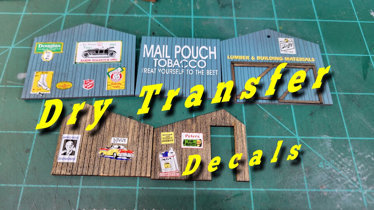 Easy Dry Transfer Application For Signes On Your Buildings