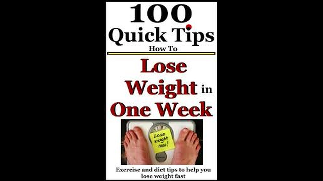 How to lose weight within a week?