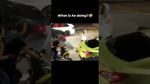 Man needs to relax Funny #shorts #car #cartok #supercar #shortsfeed